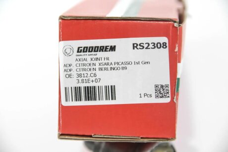 Рулевая тяга goodrem RS2308