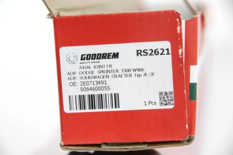 Рулевая тяга goodrem RS2621