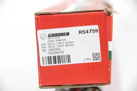 Рулевая тяга goodrem RS4759