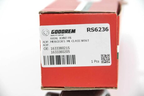 Рулевая тяга goodrem RS6236