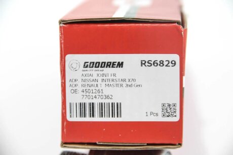 Рулевая тяга goodrem RS6829