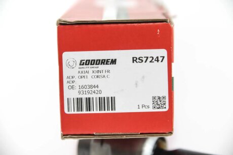 Рульова тяга goodrem RS7247