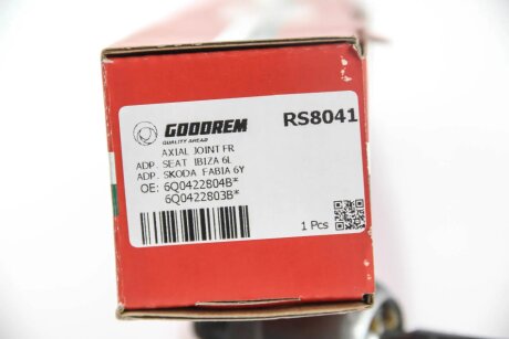 Рулевая тяга goodrem RS8041