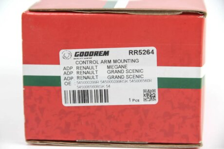 Сайлентблок (втулка) переднего амортизатора goodrem RR5264