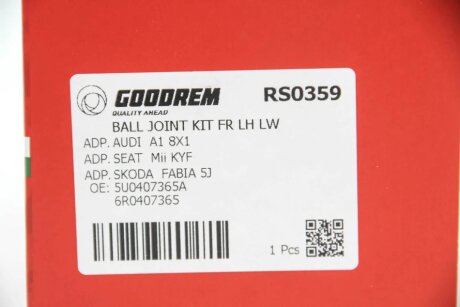 Кульова опора goodrem RS0359