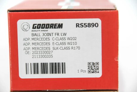 Шаровая опора goodrem RS5890