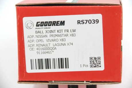 Кульова опора goodrem RS7039