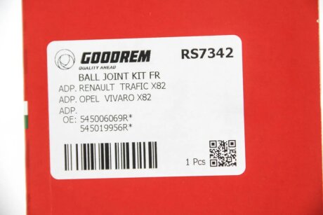 Кульова опора goodrem RS7342
