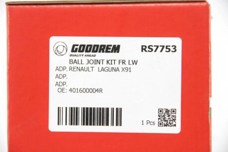 Шаровая опора goodrem RS7753