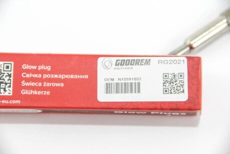 Свічка накалу goodrem RG2021