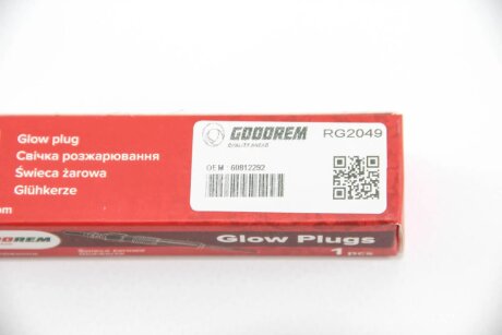Свеча накала goodrem RG2049