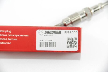 Свеча накала goodrem RG2050