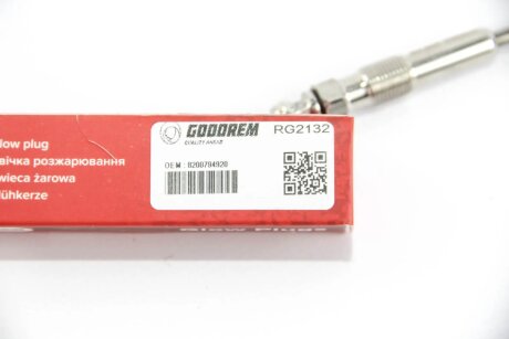 Свеча накала goodrem RG2132