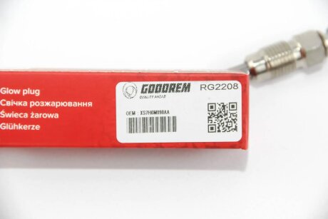 Свеча подогрева (антифриза) тосола goodrem RG2208
