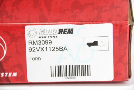 Тормозной диск goodrem RM3099