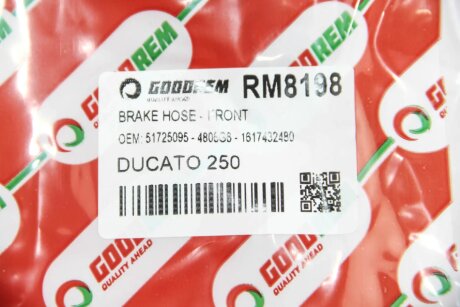 Тормозной шланг goodrem RM8198