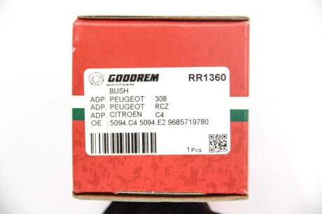 Втулка (резинка) переднего стабилизатора goodrem RR1360