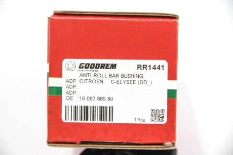 Втулка переднього стабілізатора goodrem RR1441