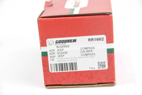 Втулка (резинка) переднего стабилизатора goodrem RR1662