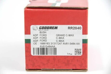 Втулка (резинка) переднего стабилизатора goodrem RR2040