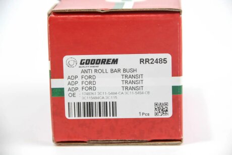 Втулка (резинка) переднего стабилизатора goodrem RR2485