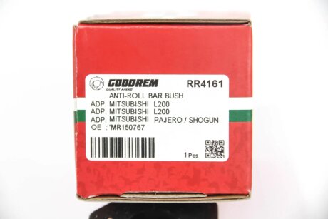 Втулка (резинка) переднего стабилизатора goodrem RR4161