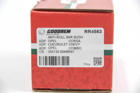 Втулка (резинка) переднего стабилизатора goodrem RR4563