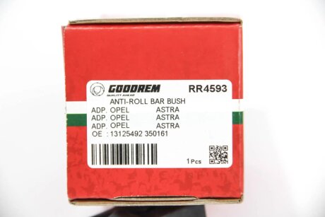 Втулка переднього стабілізатора goodrem RR4593