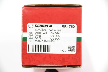 Втулка (резинка) переднего стабилизатора goodrem RR4780