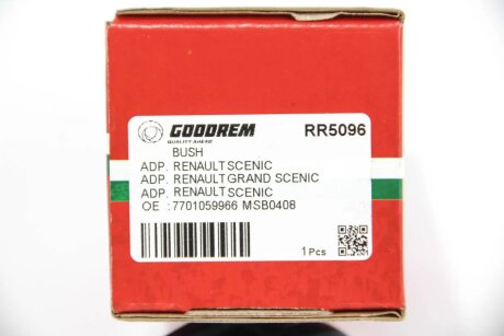 Втулка (резинка) переднего стабилизатора goodrem RR5096