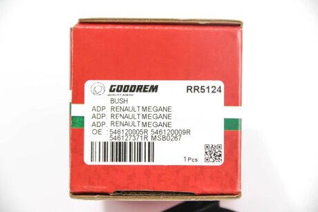 Втулка (резинка) переднего стабилизатора goodrem RR5124