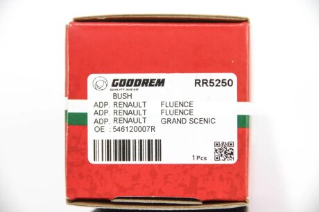 Втулка (резинка) переднего стабилизатора goodrem RR5250