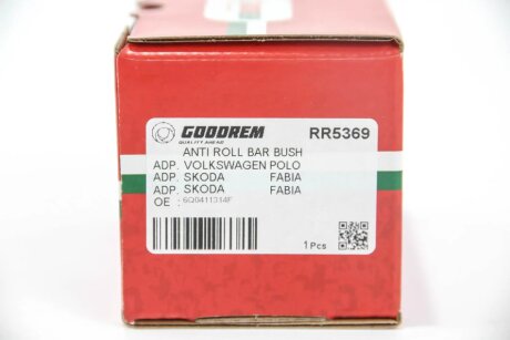 Втулка (резинка) переднего стабилизатора goodrem RR5369