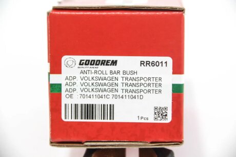 Втулка (резинка) переднего стабилизатора goodrem RR6011