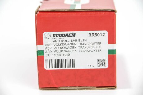 Втулка (резинка) переднего стабилизатора goodrem RR6012