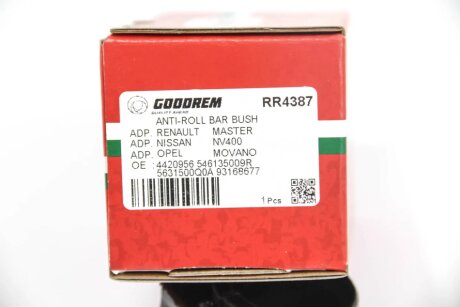 Втулка заднього стабілізатора goodrem RR4387