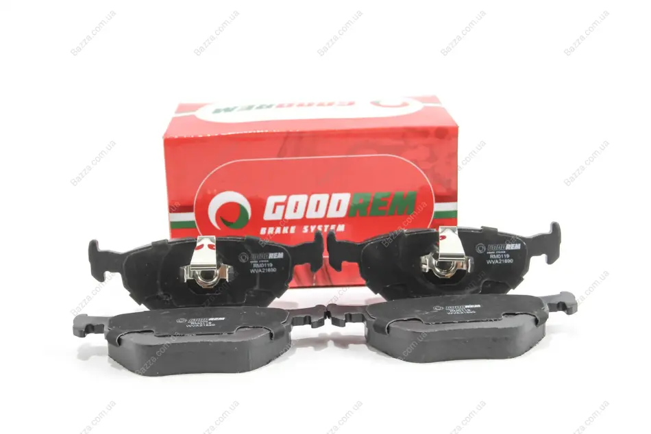 Задние тормозные колодки goodrem RM0119
