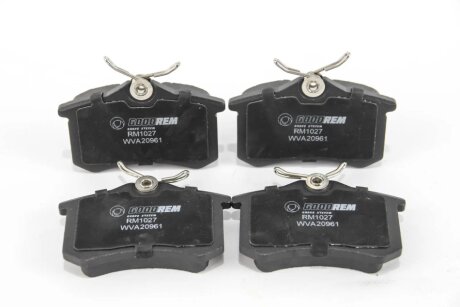 Задні тормозні (гальмівні) колодки goodrem RM1027