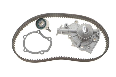 Роликовий модуль натягувача ременя (ролик, ремінь, помпа) graf KP7381