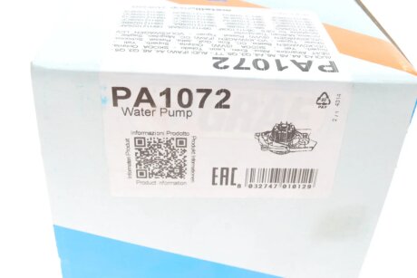 Помпа воды graf PA1072