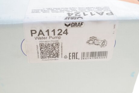 Помпа воды graf PA1124