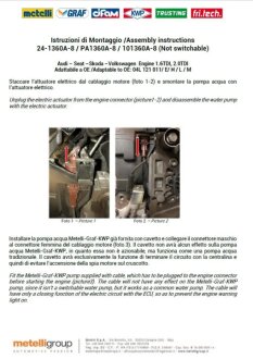 Помпа воды graf PA1360A8