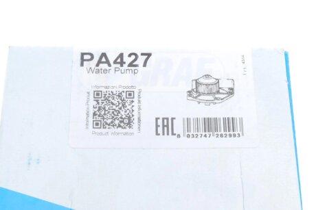 Помпа воды graf PA427