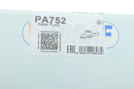 Помпа воды graf PA752