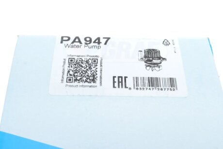 Помпа воды graf PA947