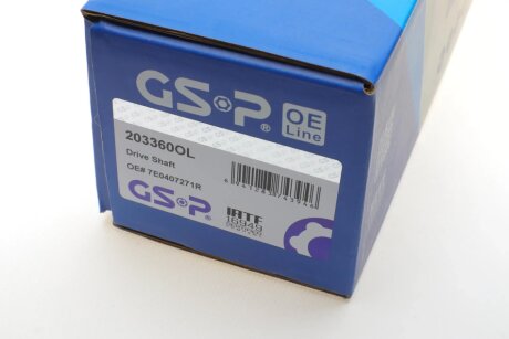 Полуось (передняя) gsp 203360OL