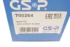 Комплект пильника РШ шарніра GSP 700264