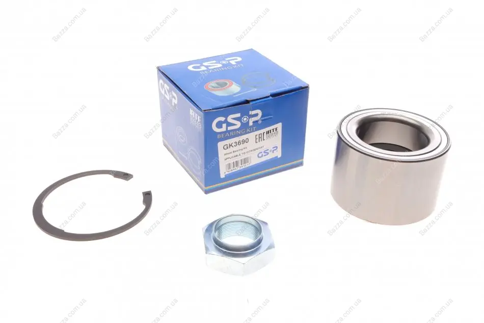 Пiдшипник ступицi перед. Fiat Ducato 2.0-2.8JTD 09.04-/Jumper 2.8 HD 02-06 GSP GK3690
