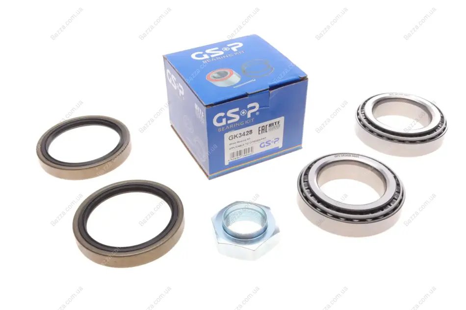 Пiдшипник ступицi перед. L/P Citroen Jumper/Fiat Ducato/Peugeot Boxer 1.9D-2.5TD 94-01 GSP GK3428
