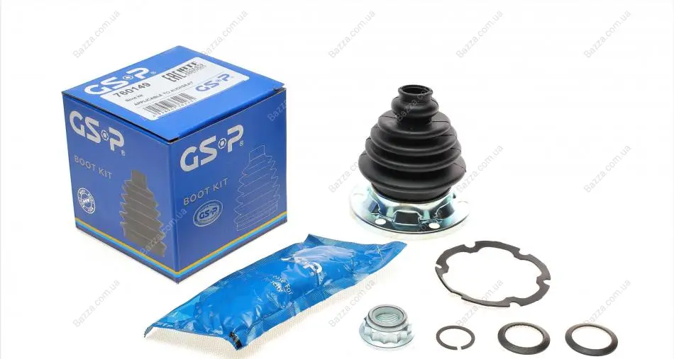 Пильовик ШРКШ внутр. 18*100*114 Audi A3 Mitsubishi Galant V Seat Alhambra, Cordoba, Cordoba Vario, Ibiza II, Leon, Toledo I, Toledo II 1.6-2.9 02.88-12.10 GSP 760149 (фото 1)